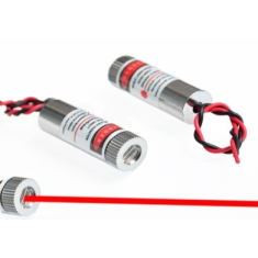 Cabe&ccedil;a laser 6 mm 650 nm 5 mW linha vermelha