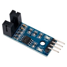 M&oacute;dulo sensor encoder contador de velocidade com acoplador de ranhura LM393