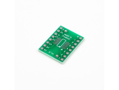Adaptador SOP16 para DIP16, placa soquete conversora 0,65 mm e 1,27 mm corpo estreito - Imagem 2