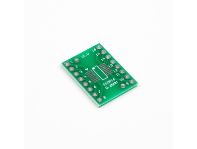 Adaptador SOP16 para DIP16, placa soquete conversora 0,65 mm e 1,27 mm corpo estreito - Imagem 3