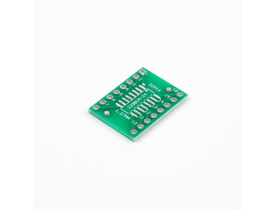 Adaptador SOP16 para DIP16, placa soquete conversora 0,65 mm e 1,27 mm corpo estreito - Imagem 5