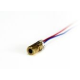 Cabe&ccedil;a laser 6 mm 650 nm 5 mW, ponteira em cobre, 5 V para Arduino - Thumb - 1