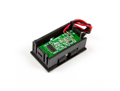 Medidor de quantidade el&eacute;trica 6V, dois fios, display digital - Imagem 3