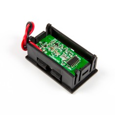 Medidor de quantidade el&eacute;trica 6V, dois fios, display digital