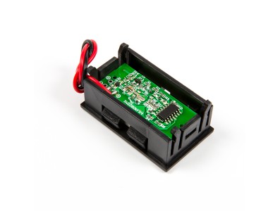 Medidor de quantidade el&eacute;trica 6V, dois fios, display digital - Imagem 1