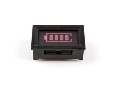 Medidor de quantidade el&eacute;trica 12V com display digital e liga&ccedil;&atilde;o 2 fios - Imagem 1