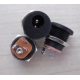 Conector de alimenta&ccedil;&atilde;o DC f&ecirc;mea DC-022 5,5&times;2,1 mm com porca - Thumb - 1