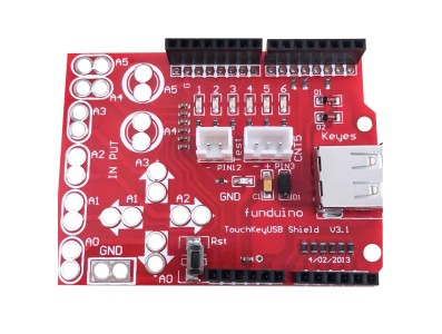 Makey Makey Touch Key Shield USB Teclado Anal&oacute;gico de Toque - Imagem 6
