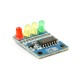 M&oacute;dulo indicador de n&iacute;vel de bateria 12V XD-82B com 4 n&iacute;veis em LED - Thumb - 5
