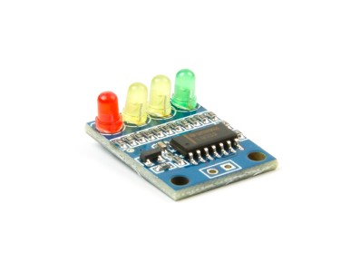 M&oacute;dulo indicador de n&iacute;vel de bateria 12V XD-82B com 4 n&iacute;veis em LED - Imagem 5