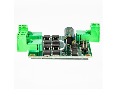 Driver de motor DC H-bridge L298 12/24V 7A 160W circuito duplo - Imagem 6