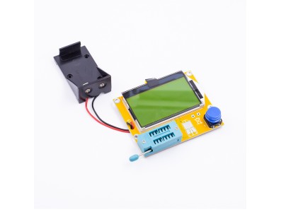Caixa para bateria e Testador LCR-T4 com display gr&aacute;fico para resistores, capacitores e medi&ccedil;&atilde;o de ESR - Imagem 2