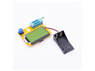 Caixa para bateria e Testador LCR-T4 com display gr&aacute;fico para resistores, capacitores e medi&ccedil;&atilde;o de ESR - Imagem 3