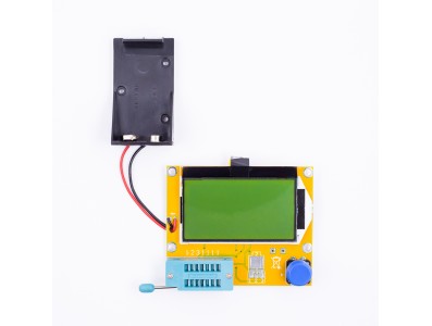 Caixa para bateria e Testador LCR-T4 com display gr&aacute;fico para resistores, capacitores e medi&ccedil;&atilde;o de ESR - Imagem 4