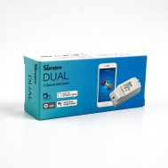 Sonoff Dual R3 Interruptor On/Off Wi-Fi com Controle Remoto por Celular e Controle de Voz Siri