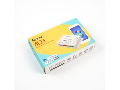 Sonoff 4CH R3 Interruptor Inteligente 4 Canais 10A com suporte a Google e Smart Home Automation - Imagem 4