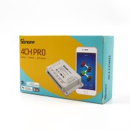 Sonoff 4CH PRO R3 Interruptor Inteligente Multicanal Wi‑Fi 10A, Controle Remoto e Automa&ccedil;&atilde;o Inteligente