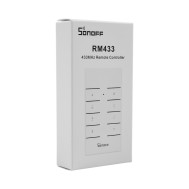 Controle Remoto Sem Fio SONOFF RM433 R2 8 teclas RF compat&iacute;vel com s&eacute;rie RF da SONOFF
