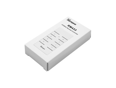 Controle Remoto Sem Fio SONOFF RM433 R2 8 teclas RF compat&iacute;vel com s&eacute;rie RF da SONOFF - Imagem 6