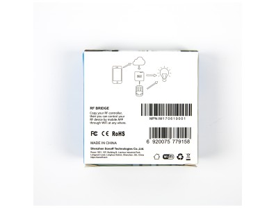 Sonoff RF Bridge R2, conversor WiFi para 433 MHz e interruptor remoto - Imagem 6