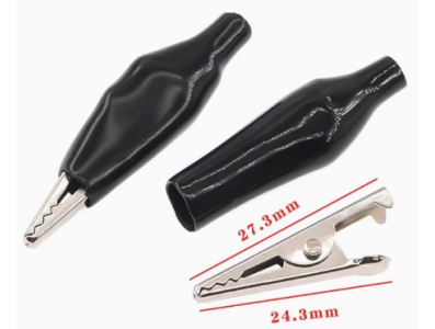 Conector clip jacar&eacute; 28 mm - Imagem 1