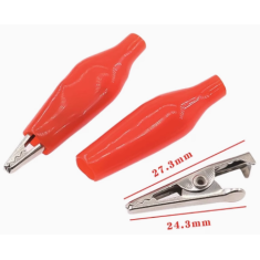 Conector de teste clip jacar&eacute; 28 mm para Arduino
