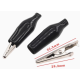 Conector tipo jacar&eacute; 35 mm preto, acess&oacute;rio para Arduino - Thumb - 1