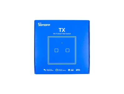 SONOFF T2EU2C-TX Interruptor Touch Wi‑Fi Sem Fio Ecossistema SONOFF - Imagem 3