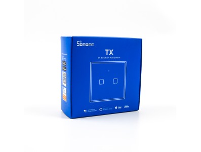 SONOFF T2EU2C-TX Interruptor Touch Wi‑Fi Sem Fio Ecossistema SONOFF - Imagem 6