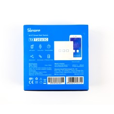 SONOFF T2EU3C-TX Interruptor Touch Wi‑Fi Inteligente