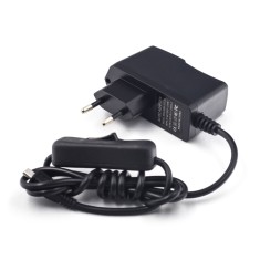 Carregador Micro USB monobloco 5 V 2,5 A com bot&atilde;o liga/desliga