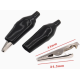 Conector de teste clip jacar&eacute; 45 mm preto - Thumb - 1