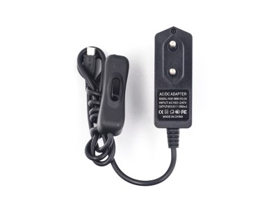 Carregador Micro USB monobloco 5 V 2,5 A com bot&atilde;o liga/desliga - Imagem 3