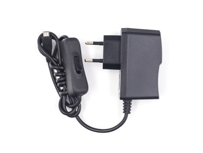 Carregador Micro USB monobloco 5 V 2,5 A com bot&atilde;o liga/desliga - Imagem 4