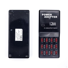 Carregador USB multifuncional 12 interfaces 5V 3,5A 2,5A 1,5A