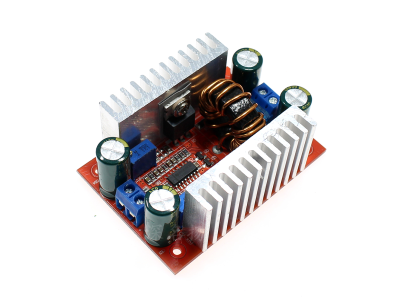 M&oacute;dulo Conversor DC-DC Boost 400W com Controle de Tens&atilde;o Constante e Corrente Constante (CV/CC) de Alta Pot&ecirc;ncia - Imagem 2