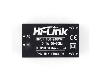 M&oacute;dulo Fonte AC-DC HLK-PM03 220 V para 3,3 V, conversor - Imagem 5