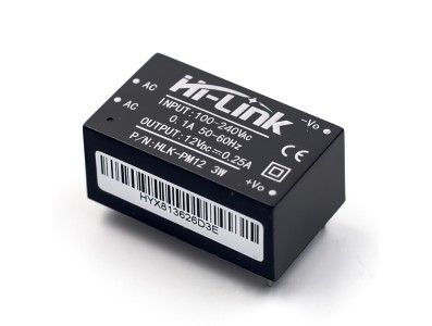 M&oacute;dulo fonte AC-DC HLK-PM12 220V para 12V - Imagem 4