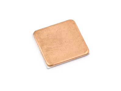 Dissipador de cobre puro para placa de v&iacute;deo com gaxeta roxa - Imagem 1