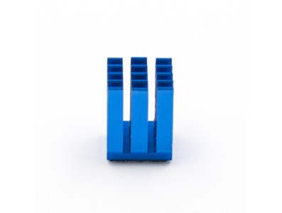 Dissipador de MOSFET em liga de alum&iacute;nio azul para Raspberry Pi 3 - Imagem 3