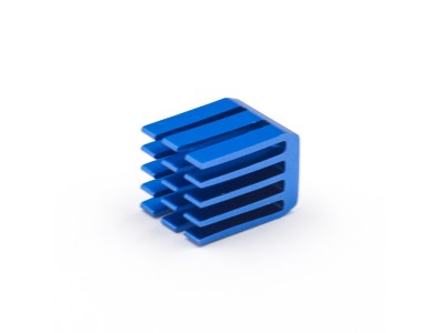 Dissipador de MOSFET em liga de alum&iacute;nio azul para Raspberry Pi 3 - Imagem 6