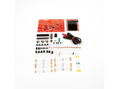 Kit DIY DSO138 Oscilosc&oacute;pio Digital e Pe&ccedil;as Eletr&ocirc;nicas - Imagem 1