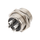 Conector GX16 macho circular 4 pinos - Thumb - 1