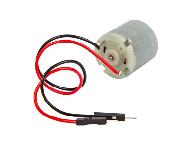 Motor redutor DC 3-6V R260 com cabo - Imagem 1