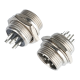 Conector circular GX16 6 pinos macho avia&ccedil;&atilde;o - Thumb - 1
