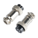 Conector circular avia&ccedil;&atilde;o GX16 f&ecirc;mea 8 pinos - Thumb - 1