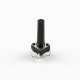 Bot&atilde;o t&aacute;til 6 x 6 x 16 mm - Thumb - 5