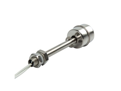 Interruptor de n&iacute;vel por flutuador com comprimento fixo 100 mm, a&ccedil;o inoxid&aacute;vel para alta temperatura, flutuador &uacute;nico, cabo 350  - Imagem 3