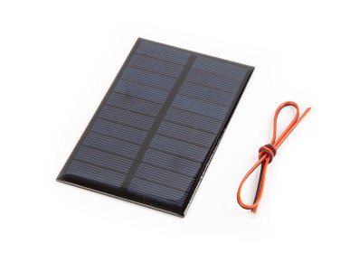 Painel solar Glue Drop 5V 250mA com cabo 15 cm - Imagem 2