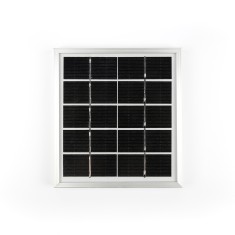 Painel Solar 5V 2W com Estrutura em Alum&iacute;nio